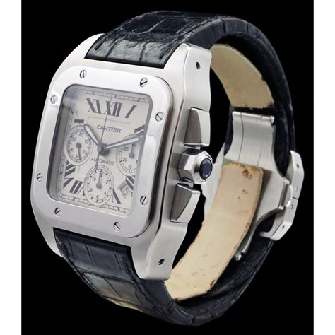 la cote des montres cartier|montre cartier santos 100 prix.